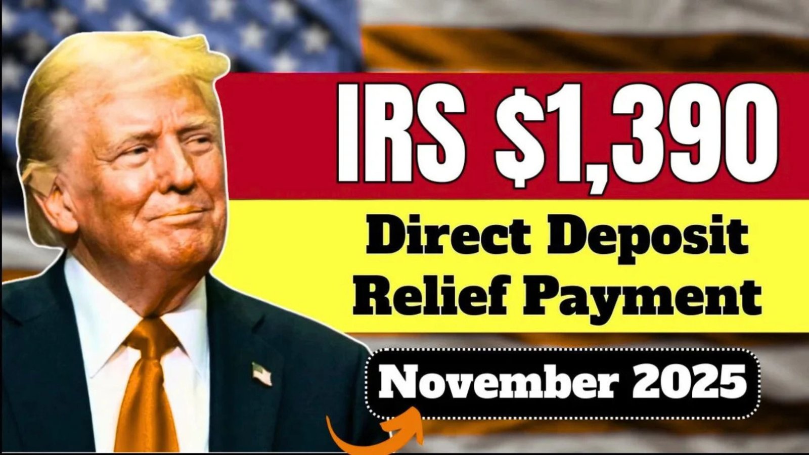 IRS $1,390 Relief Check 2025